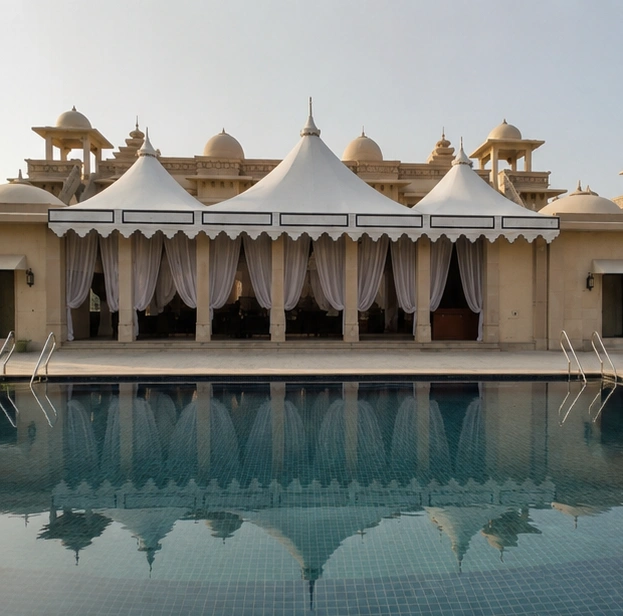 ITC Resorts, Manesar tensile structure, Ekra Decor &mdash; photograph 2